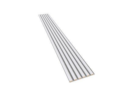 Akustický 3D panel so sivým filcom 275 × 30 cm - balsyn.sk